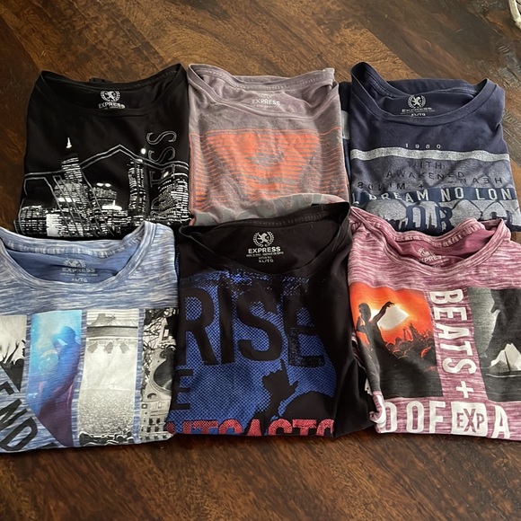 Express tshirts. Never worn. All one price - Picture 1 of 7